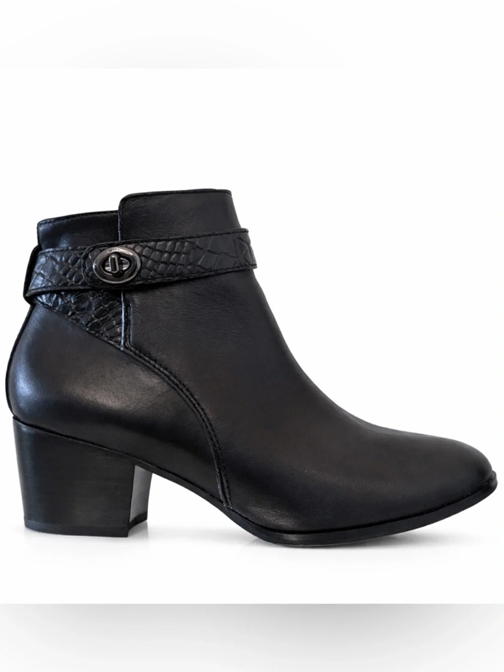 Coach black leather  ankle boots size 12 Coach Ankle Boots for Women for sale - eBay main image 4
